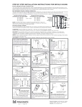 Cover of Masonite Bifold Door Install