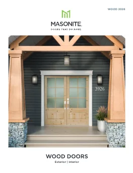 Cover of Masonite Wood Door Catalog, 2022