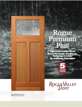 Cover of Rogue Valley Door Premium Plus
