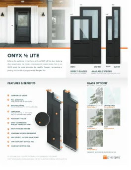 Cover of Plastpro Onyx Half Lite