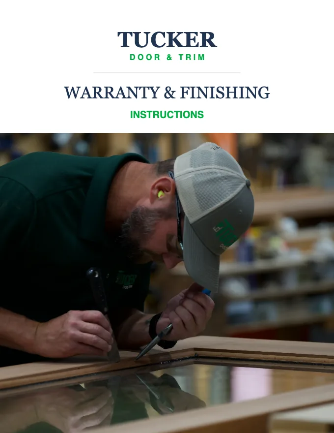 Cover of Tucker Window Warranty