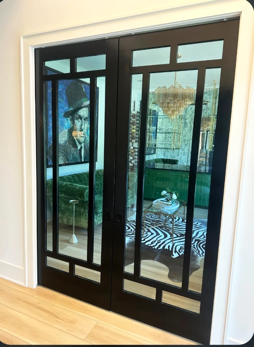 Black interior French