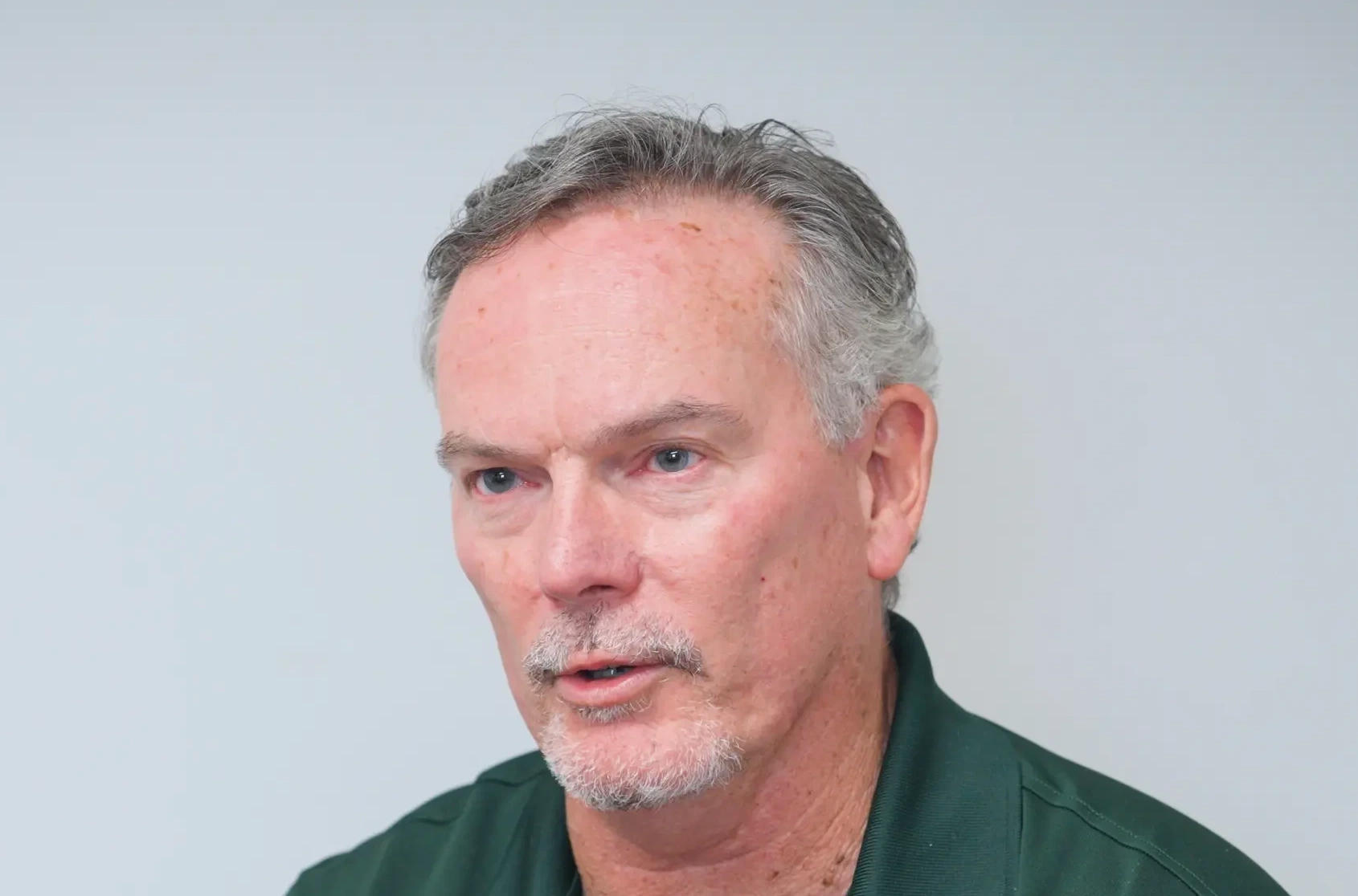 Barry Williams, manager of the Tucker window division, in a Tucker Door & Trim polo