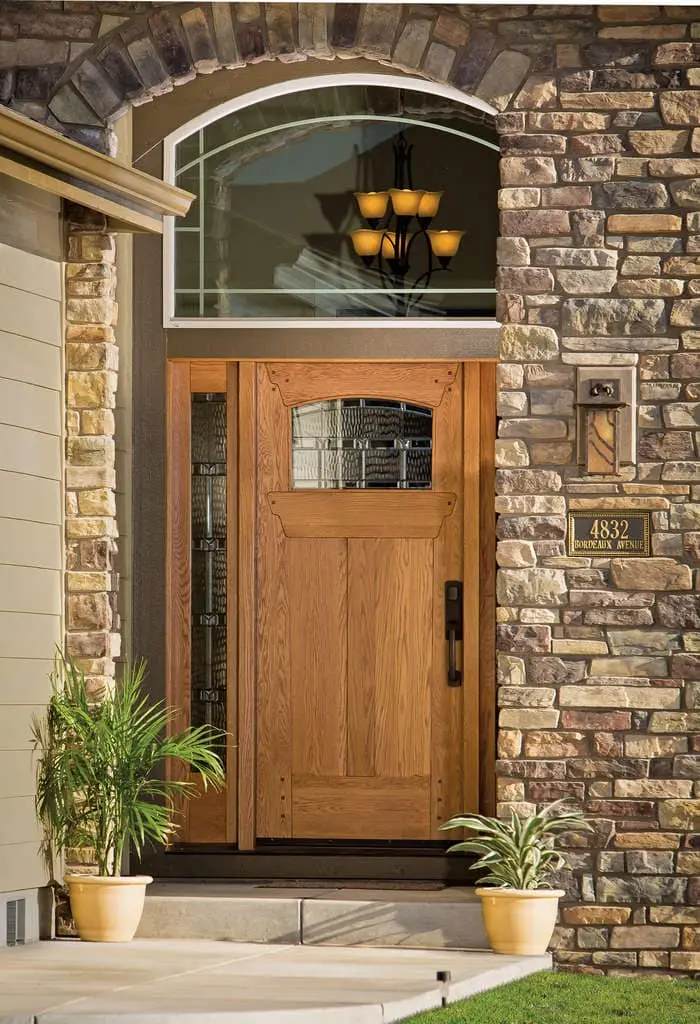 A Rogue Valley Door 4912 Traditions wood entry door